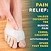 VILLINI Bunion Corrector Splint Big Toe - Gel Pads - Orthopedic Corrector Brace Pads & Metatarsal Pads - Elastic ‎Bunion Corrector for Women and Men - Non Surgical Hallux Valgus Correction Relief