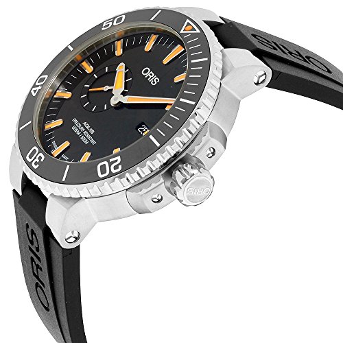 Oris Aquis Small Second Date Mens Stainless Steel Automatic Diver Watch