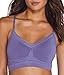 Yummie Women's T-Back Bra with Lace, Heron, Medium/Large