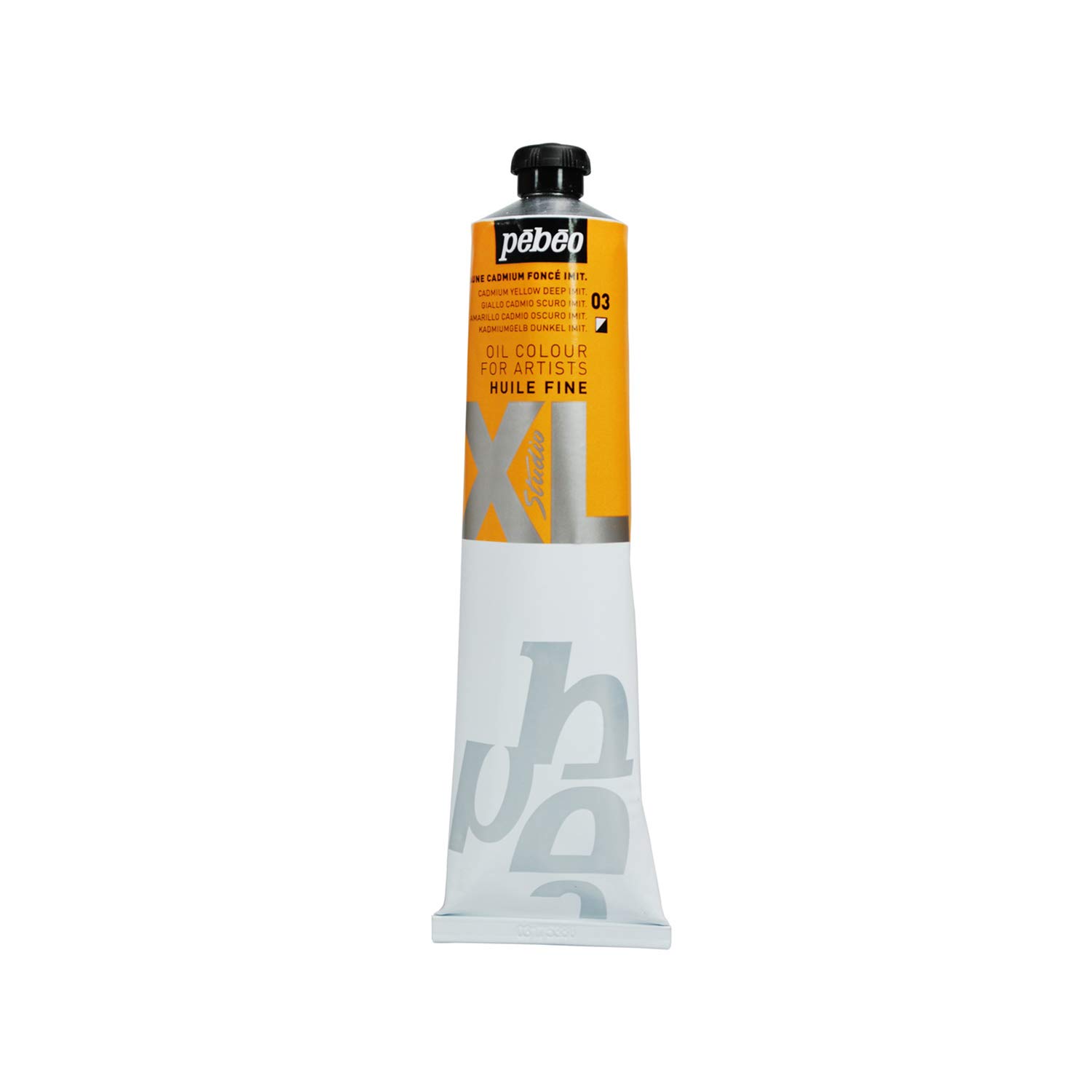 PEBEO 200003 XL Studio Fine Oil, 200ml, Cadmium Yellow Dark Imitation — image 1