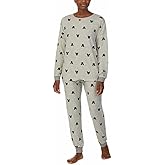 Disney Womens 2 Piece Cozy Pajama Set
