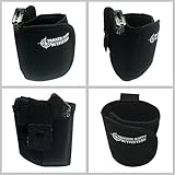 Ankle Holster – ALWAYS PROTECT YOUR LOVED ONES AND NEVER WORRY ABOUT SAFTEY AND SECURITY AGAIN – Fits Soft Around the Ankle – Hand Specific Design – by Trigger Happy Outfitters (right)