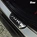 Weigesi Stainless Steel Door Sill Protector Scuff Plate Cover Trim for Nissan Juke 2010-2020 Accessories Door Sills