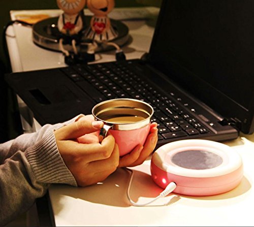 image for Ehome Beverage Warmer | USB Coffee/Tea Cup/Mug Warmer | Keep your Coff