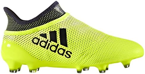 adidas Kid's X 17+ Purespeed FG Soccer Cleats, 6.0 D(M) US, Solar Yellow/Legend Ink