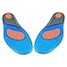 Gel Sports Insoles for Women and Man HLYOON Shoes Insert for Shock Absorption Foot Pain and Fasciitis Relieve Full Length Comfort Size 7.5-14