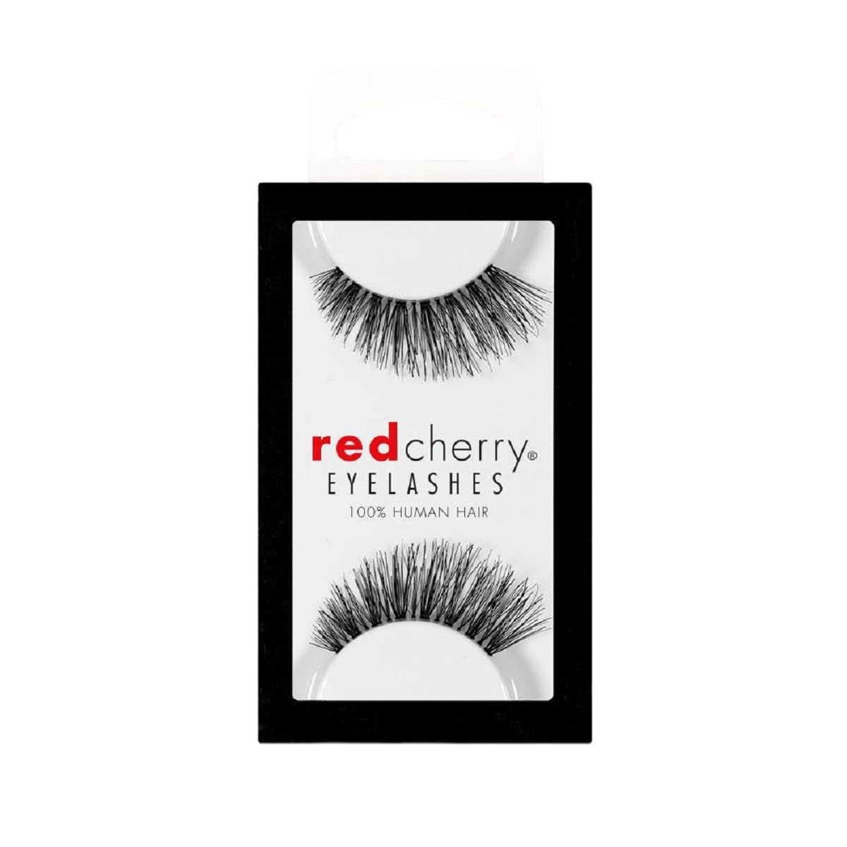 Red Cherry - Falsche Wimpern Stevi Nr. 43 - Echthaar, 2 Stück (1er Pack)