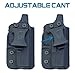 Gearcraft Holsters - Glock 19/23/32 IWB Concealed Carry Kydex Holster - Black