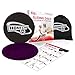 HomeGym 4U Set of 2 Gliding Discs, Dual Sided Abdominal Sliders for Carpet or Hardwood Floor, Core Trainer Fitness Equipment for Full Body Workout, Crossfit, Cardio Training, Six Pack Ab (Violet)