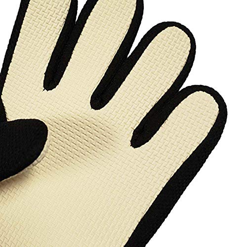 Kids Youth Soccer Goalkeeper Gloves Outdoor Entry Goalie Football Gloves for Girls and Boys, Durable and Comfortable (Green,#5)
