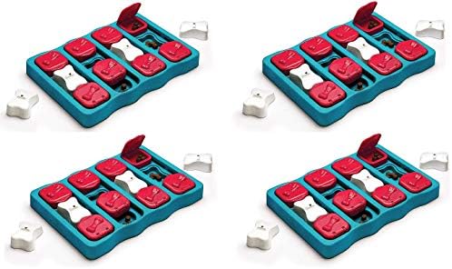 Nina Ottoson Dog Brick Treat Puzzle Dog Toy by Outward Hound