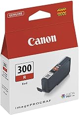 Canon PFI-300 R Red Ink Tank Original for imagePROGRAF PRO-300 14ml