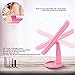 Ceenwes Makeup Mirror Trifold Touch Screen Vanity Mirror with 21 LED Lights Lighted makeup mirror with 4 Magicfly 10/3/2/1X Mirror Dual Power Supply 180°Adjustable Stand Light Up Mirror for Cosmetic