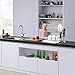 MICOE Dish Drainer Drying Rack with Cutting Board Holder 2 Tier Large Capacity WDT2002