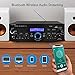 Wireless Bluetooth Home Power Amplifier – 200 Watt Audio Stereo Receiver w/ USB Port, AUX IN, AM FM Radio, DVD CD Player, 2 Karaoke Microphone Input, Remote – Home Entertainment System – Pyle PDA5BUthumb 3