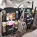 JALIELL Car Organizer Back Seat - 2019 Newest Car Seat Organizer with Clear 10
