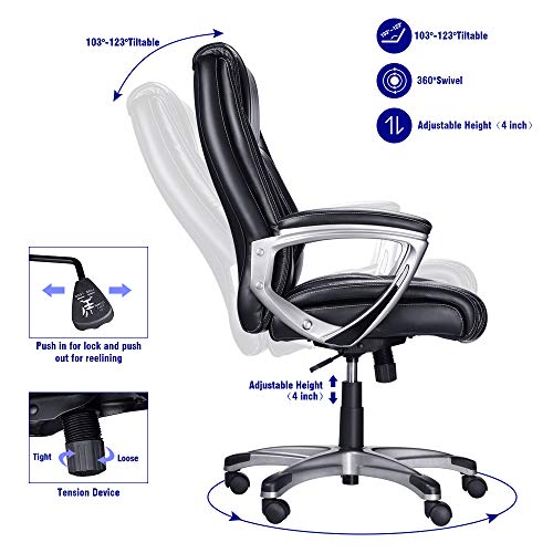 VANSPACE Executive Office Chair High Back, Big and Tall Office Chair