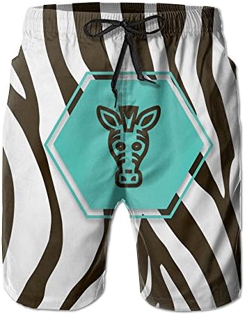 Zebra Tag Zebra Nice Gentleman Beach Shorts