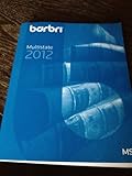 2012-2013 Barbri Multistate Outline Volume