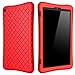 Bear Motion Silicone Case for Fire HD 8 2017 / 2018 - Anti Slip Shockproof Light Weight Kids Friendly Protective Case for Amazon All-New Fire HD 8 Tablet with Alexa (7th / 8th Gen 2017 / 2018 Model) (Red)