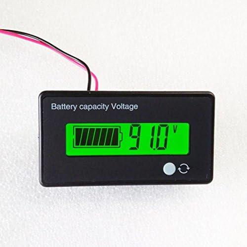 84V 20S Lithium Battery Fuel Gauge Indicator Meter For Electric Bike,Fork Lift,ATV,Quads,Golf Cart (20S Li-ion 84V Fuel Gauge)