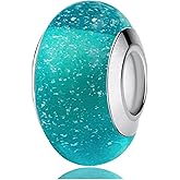 Original Murano Glass Charms for Pandora Bracelets, Murano Colorful Clear Charms, Glass Beads fit Pandora Style Bracelet for Women