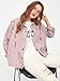 Floerns Women's Casual Ripped Distressed Long Sleeve Denim Jean Jacket