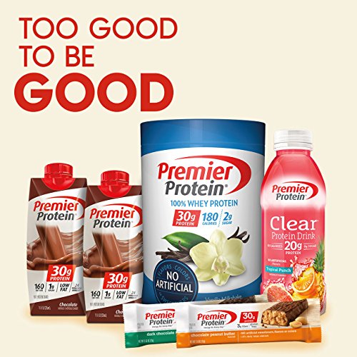 5 Premier+Protein+Clear+Drink+Tropical