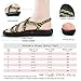 URRAX Women's Comfortable Flat Walking Sandals with Arch Support Waterproof for Walking/Hiking/Travel/Wedding/Water Spot/Beach.18ZDKDUR01-W5-7
