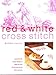 Red & White Cross Stitch - Inspired By The Clasic Designs Of Toiles De Jouy, Folk Art and Red and White Ceramics by 