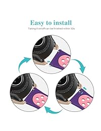 YiJYi   Correa de silicona de repuesto para Samsung Galaxy Watch de 1.654 in para Samsung Galaxy Watch de 1.654 in y Samsung Galaxy Watch Active de 0.787 in