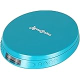ByronStatics Portable CD Player, Personal Compact Disc Player with Anti-Skip/Anti-Shock, Headphone Jack & LCD Display for Car