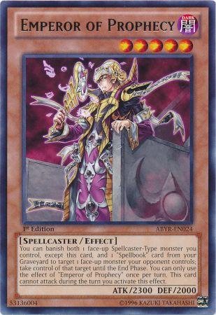 Yu-Gi-Oh! - Emperor of Prophecy (ABYR-EN024) - Abyss Rising - 1st Edition - Rare
