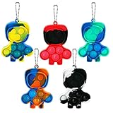 Leencum 5Pcs Mini Simple Fidget Toy Stress Relief