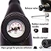 Sports Ball Pump Pressure Gauge - Maintenance Kit, 4 Inflation Needles & Dual Action Extension Hose for Football, Soccer, Volleyball, Basketball