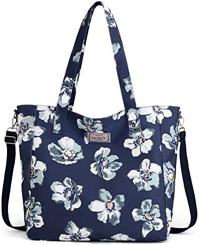 Goldwheat Women's Waterproof Large Nylon Shoulder Hand Bag Tote Bag