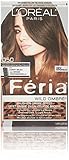 L'Oreal Paris Feria Brush-On Intense Ombre Effect Hair Color, O50 For Dark Brown to Soft Black Hair