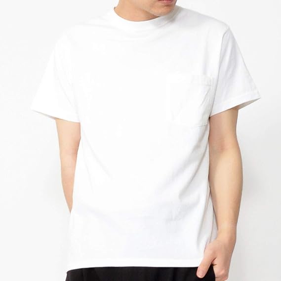 Amazon Goodwear グッドウェア メンズ 半袖 ポケット Tシャツ ショートスリーブ クルーネック Tee 厚手 7 2oz ヘビーウェイト 無地 Tシャツ カットソー 通販