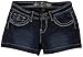 WallFlower Juniors Triple Flap Denim Shorts