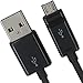2x Pack Official LG Micro 11Pin USB Cable Black W/Stylus - For LG G4,G3,G2,G Flax,V10