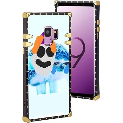 Square Corner Cell Phone Case for Samsung Galaxy S9 2018 5.8-Inch Stitch Bird Cute Mystic Ange Cartoons Go Logo Angry Birds Thotimisspotimiss