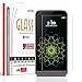 Zizo Glass Screen Protector For LG G5 [Anti-Scratch] 9H Hardness [0.33 MM Thickness] Tempered Glass Screen Protector