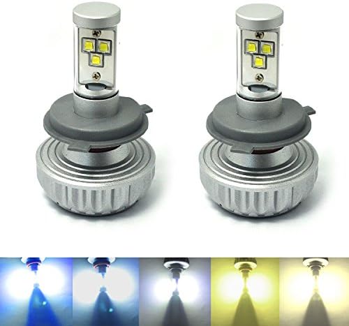 Yudely LED Headlight Kit 35W 3000LM 6500K Original CREE XM-L2 chip LED Headlight Conversion Kit - Color adjustable H4/HB2/9003
