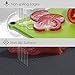 IDDOMUM Plastic Cutting Board (4-Piece Set) for Kitchen, BPA Free, Double-Side Design, Work with Dishwasher, Non-Slip Feet and Non-Spill Edges