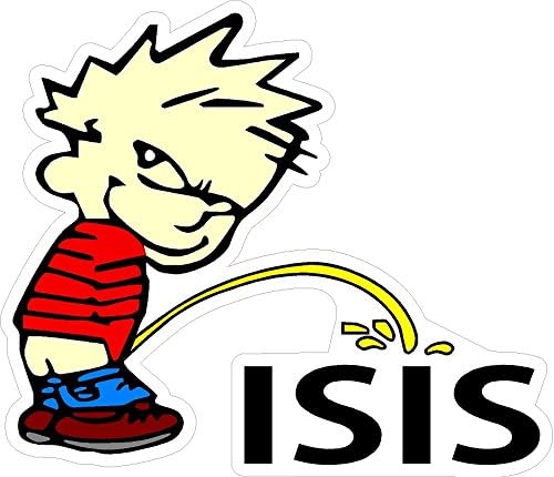 SBW Piss on ISIS Anti ISIS Anti Obama NRA Window Bumper Sticker Decal