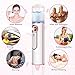 Nano Facial Mister, Rechargeable Facial Steamer with 30ml Visual Water Tank, Portable Facial Sprayer with 1500mAh Power Bank, Moisturizing & Hydrating for Skin Care, Makeup, Eyelash Extension, Travel