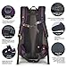 Mountaintop 40 Liter Hiking Backpack with Rain Cover for Outdoor Camping