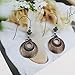 Coolcoco Fashion Metal Vintage Earrings Set with Dangle Pendant for Women Lady Girls Prime (9 pieces/set)
