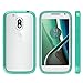 Moto G Play Case, Cimo [Hybrid] Premium Clear Back Panel + TPU Bumper Case Motorola Moto G4 Play (2016) - Blue
