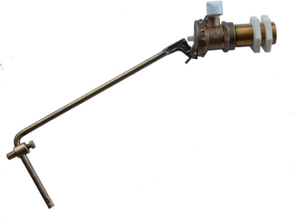 Oracstar PPS106 Side Entry Toilet Ball Valve Part 2, Brass